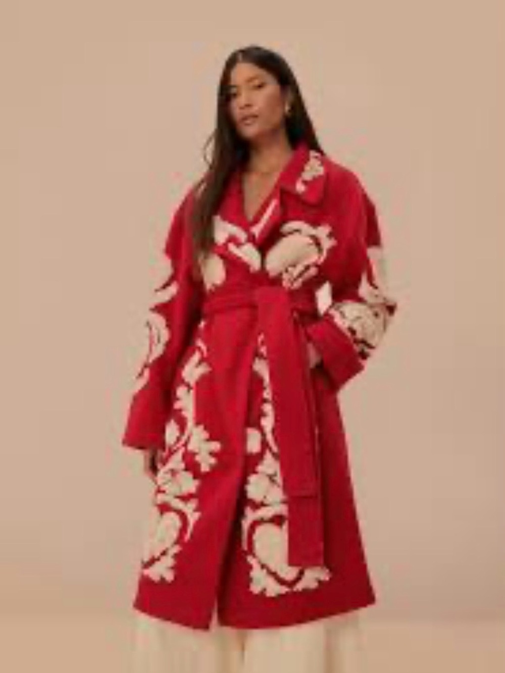 FARM Rio Helen Fleece Coat - Picture 1 of 5